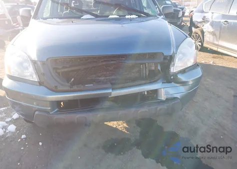 2005 Honda Pilot Lx from USA, damaged, VIN 2HKYF18185H551226